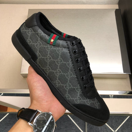 Guc-休閒鞋 老花灰色