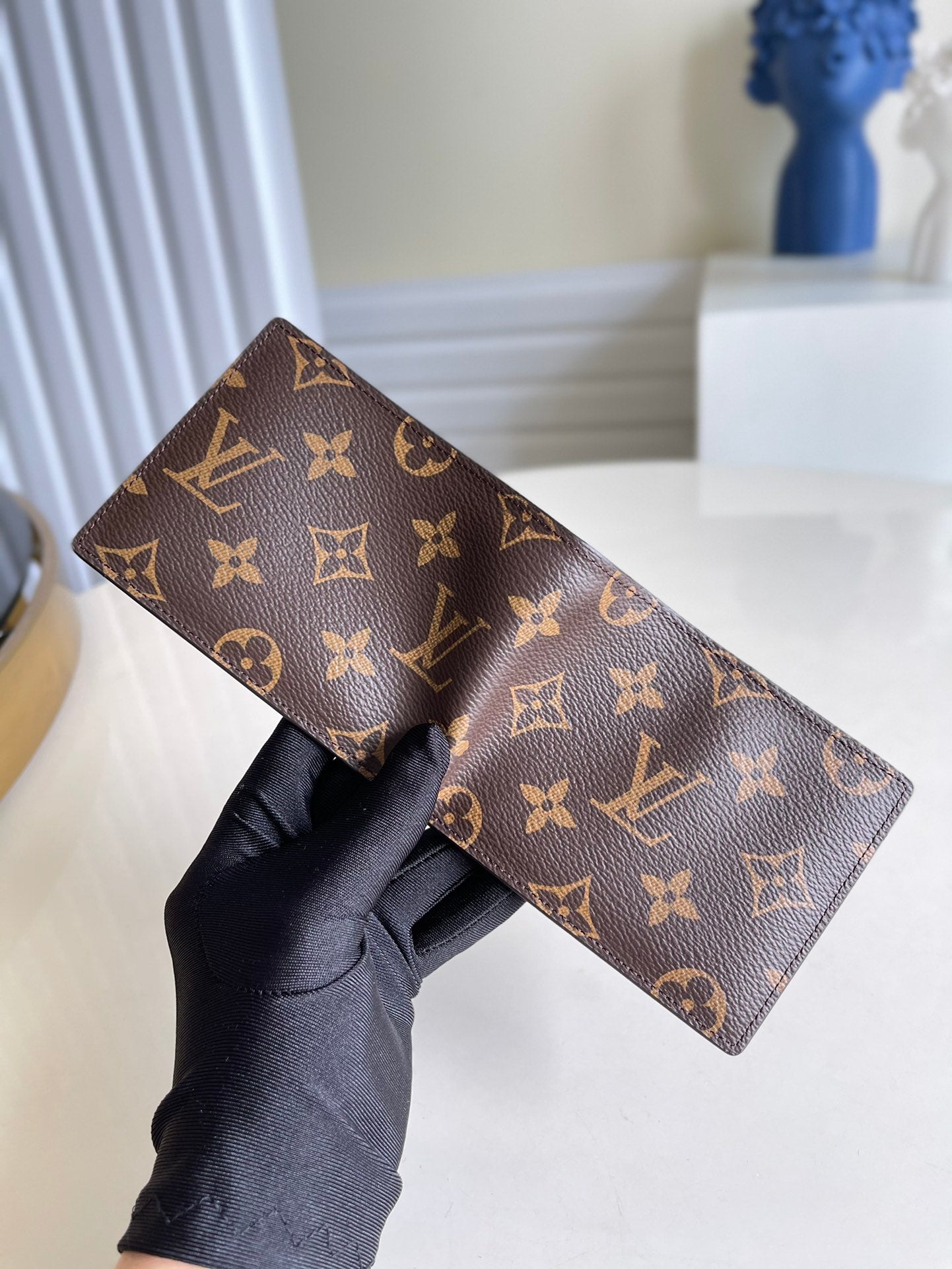 LV M62294 老花 SLENDER 男款短夾
