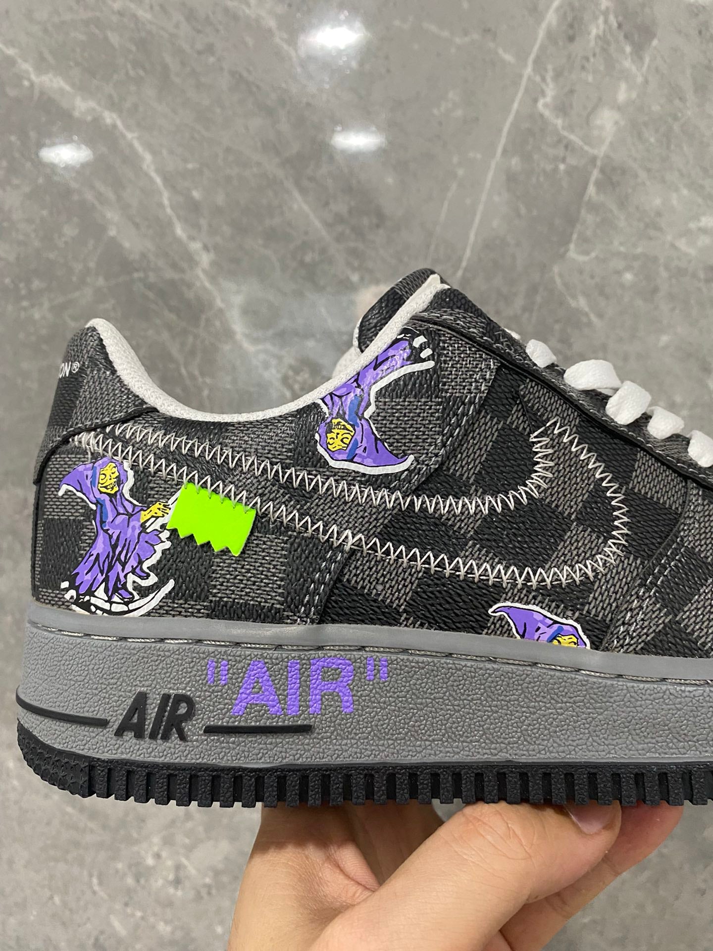 路L家-聯名款  頂級定制 Air Force 1 男女同款