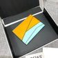 Loewe Plain Card Holder 多色拼接皮革卡包