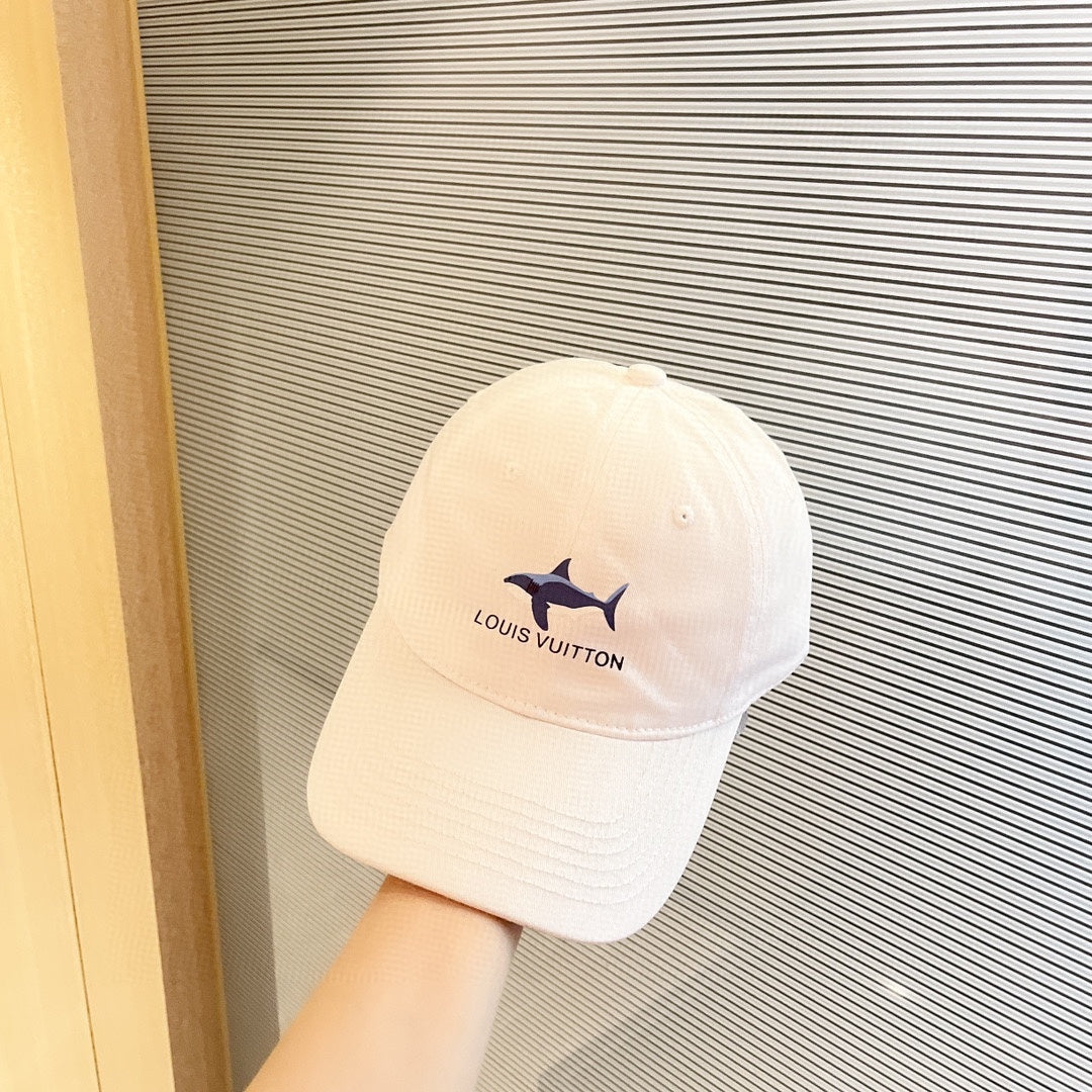 路L家-新款鯊魚圖案棒球帽 多色