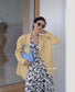 普P家-尼龍布 Hobo腋下包 藍色 上身圖