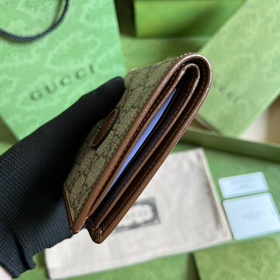 Gucci 男款短夾