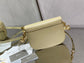 Dior Bobby-中號22cm-奶油杏色牛皮