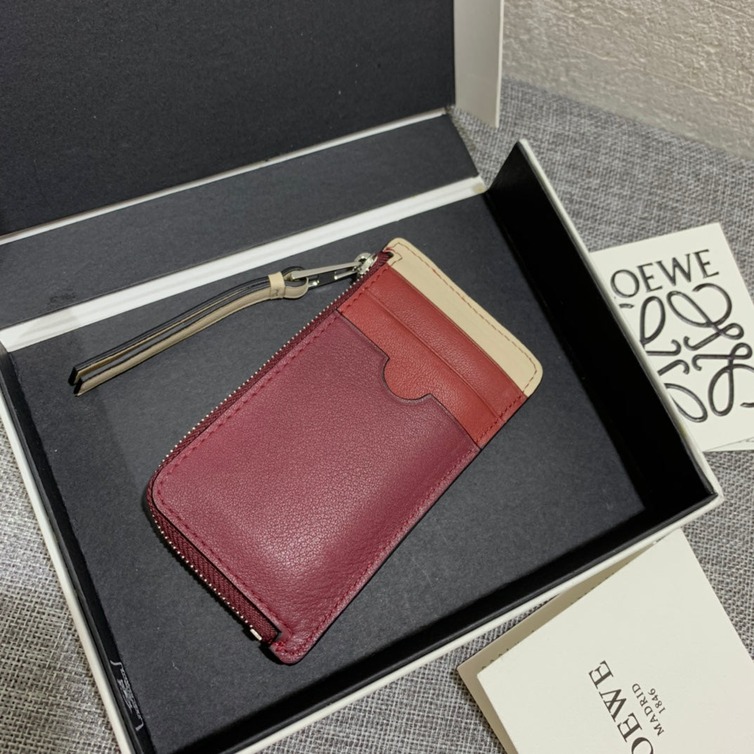 Loewe拉鍊小卡包