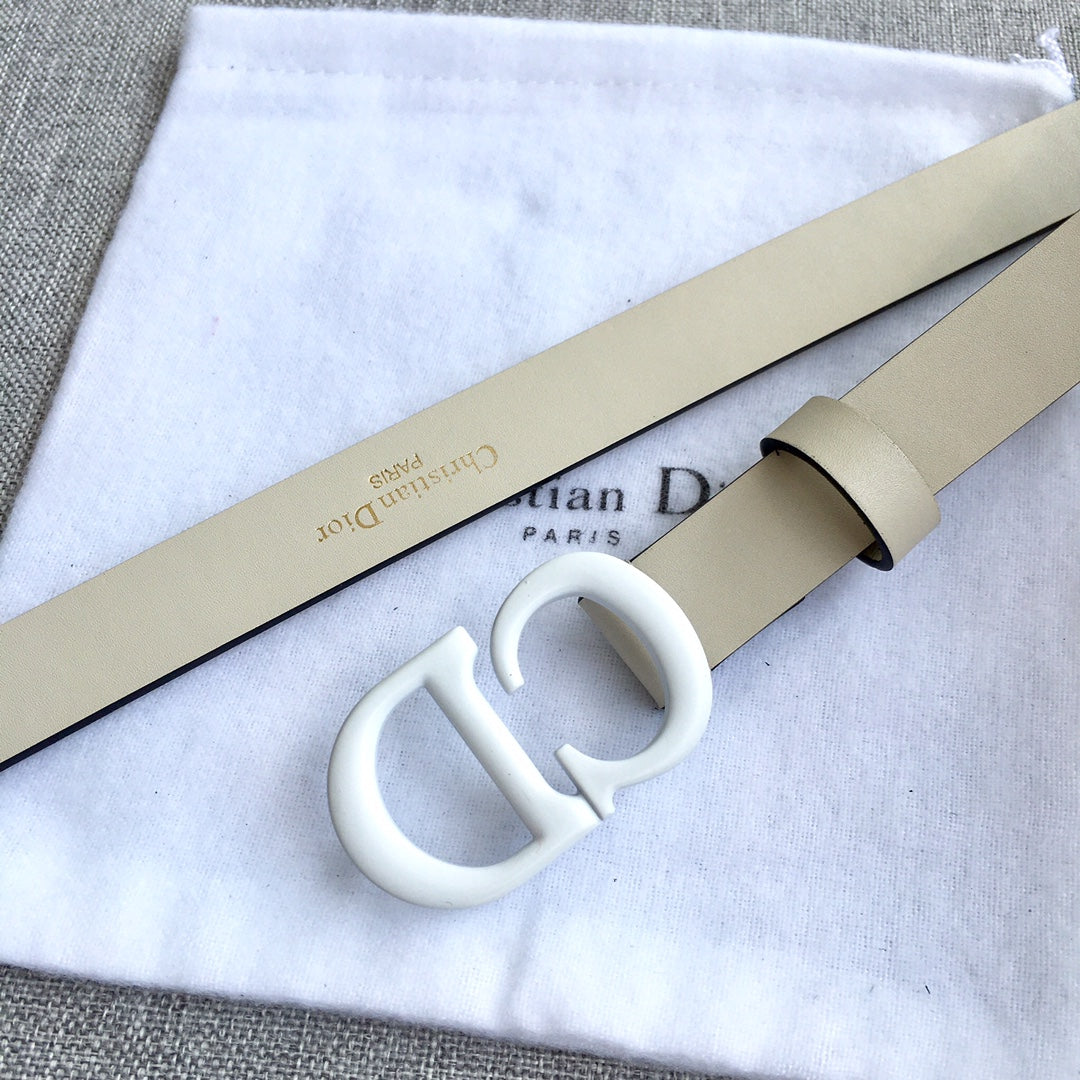 迪D家-米色皮帶-2.0cm