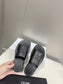 賽C家-22SS 牛皮壓印工藝拖鞋 35-40（41訂製）