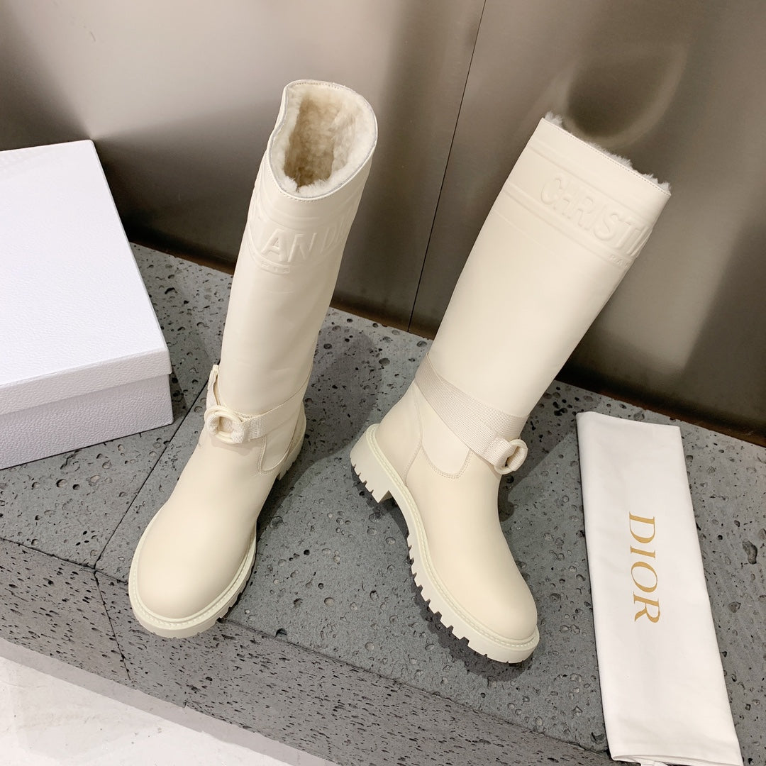 迪D家-2022秋冬新款 牛皮長筒靴