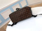 Lou-Tote Monogram Glaze 後背包 袋包 老花咖色