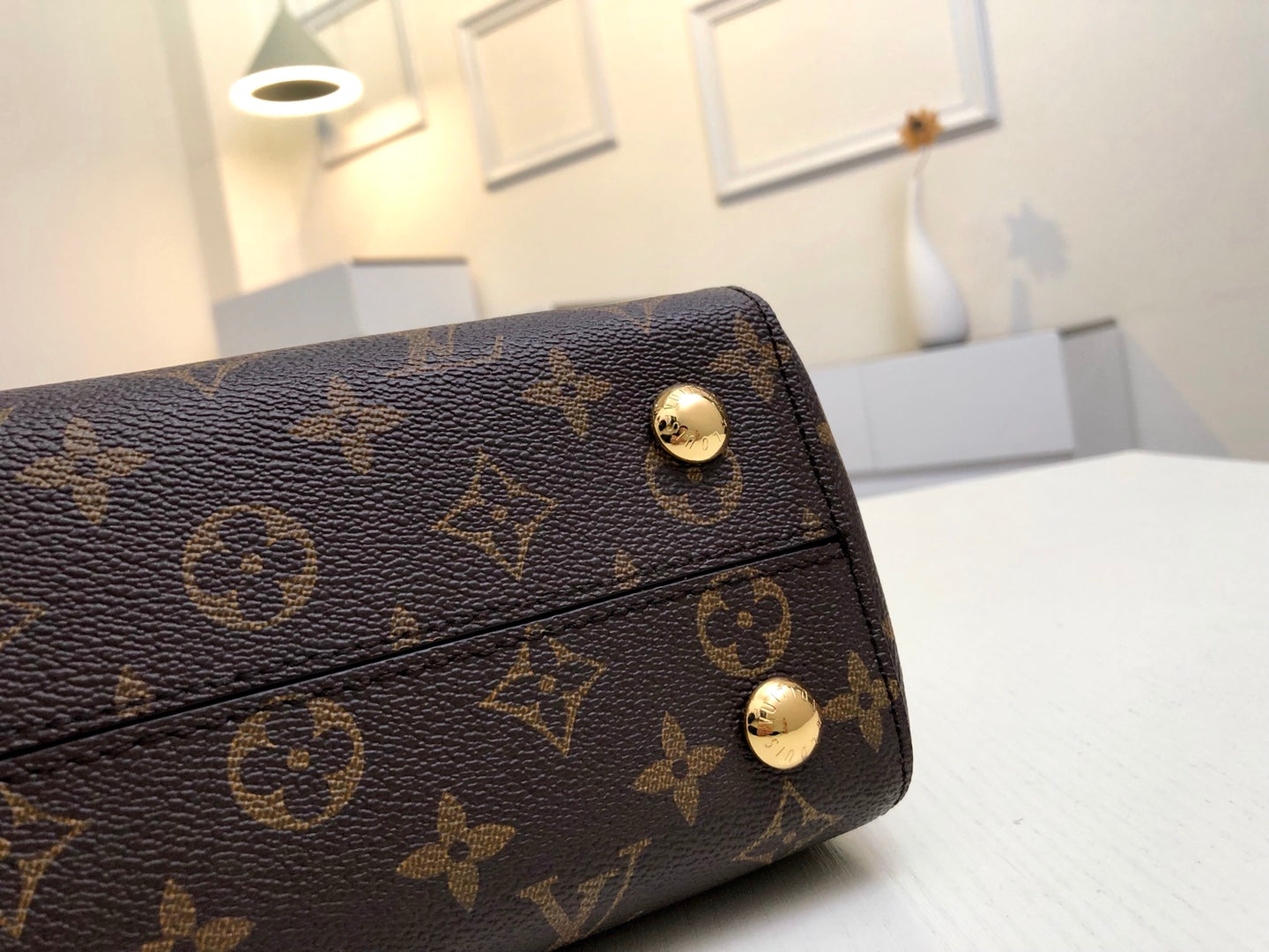 M42735 路L家-Monogram 秋冬新款 Cluny手袋 玫紅色