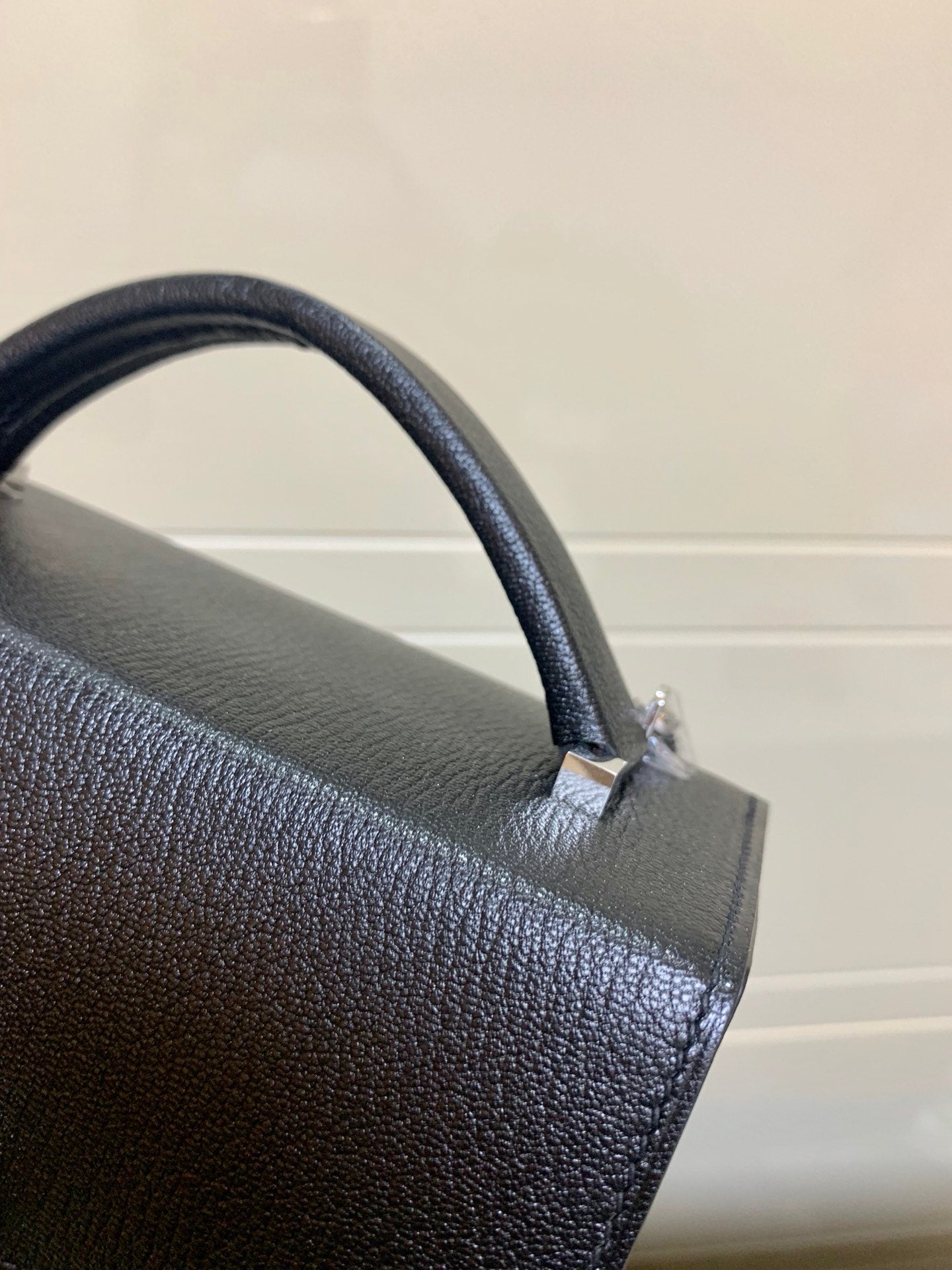 Hermes-Cinhetic 秀款盒子-山羊皮內拼電光藍swift皮-銀扣