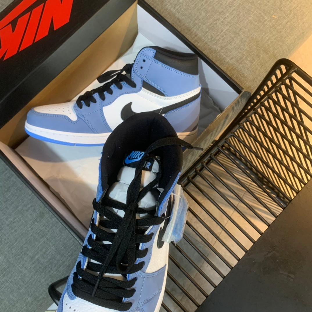 N1K-Air Jordan 1 中筒板鞋 休閒鞋 大學藍