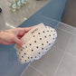 賽C家-點點貝雷帽 白色