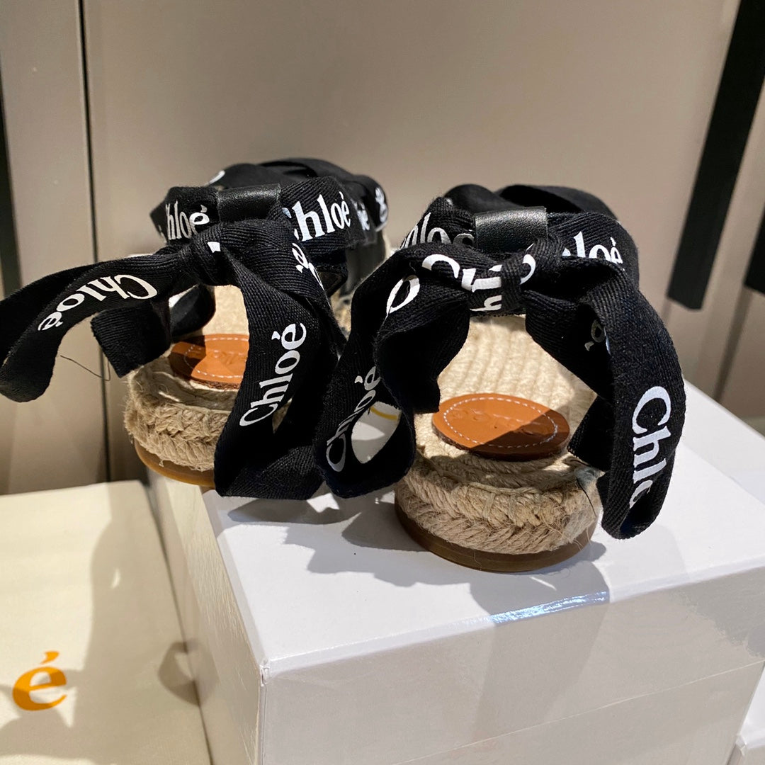 克羅C-綁帶涼鞋（尺碼35-39，40、41訂製）