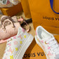 LV鞋-LV 小白鞋 粉黃漸層