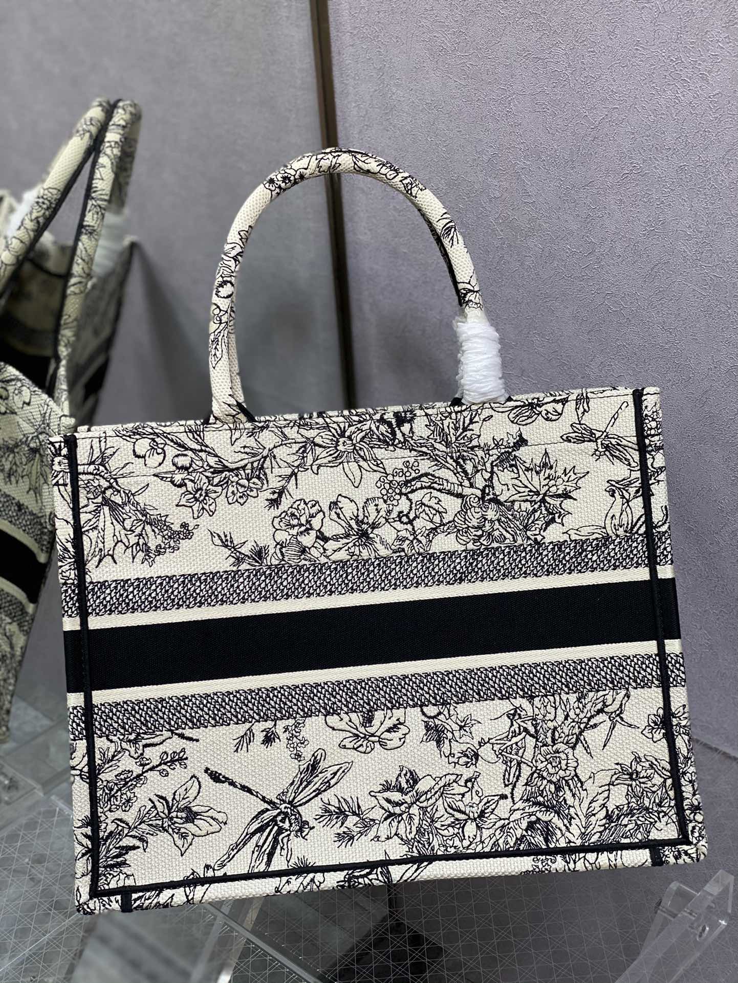 Dior Book Tote-小號36.5cm-  蜻蜓系列