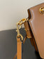 芬F家-Touch-棕色皮革風琴包