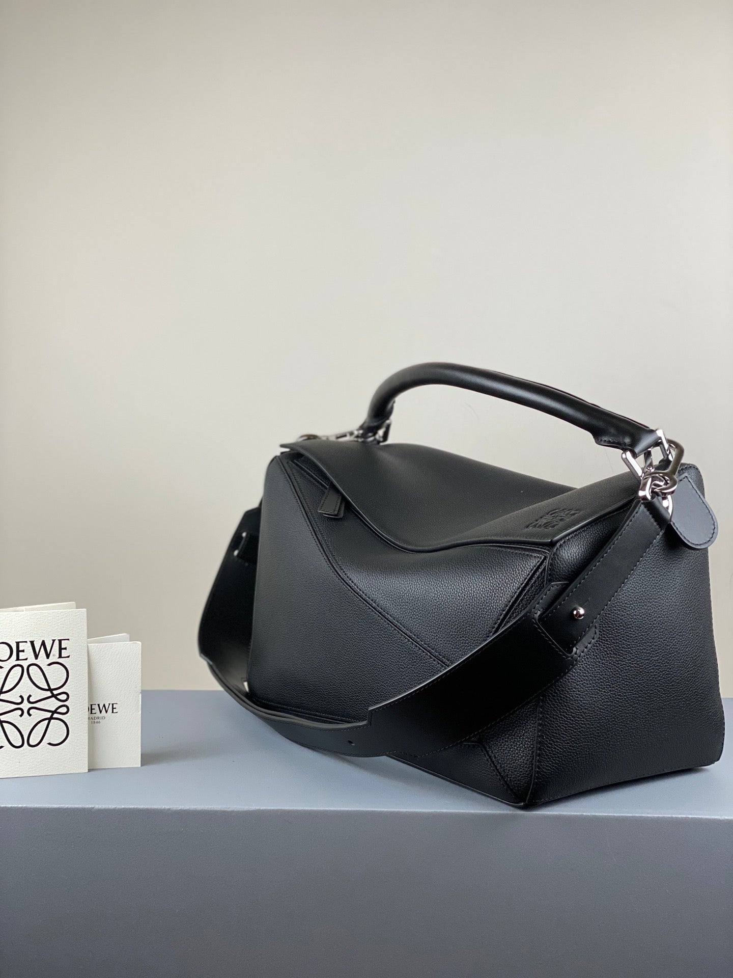羅L威-Puzzle bag 小牛皮 大號