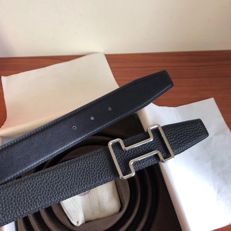 小愛款-黑色皮帶-4.0cm-男款