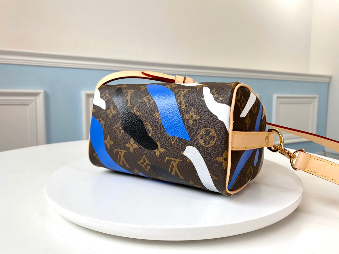 M45202 路L家-經典 Speedy 波士頓包 英雄聯盟膠囊系列 藍色