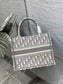 Dior Book Tote-小號36.5cm-灰色老花