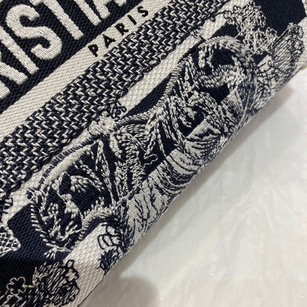 迪D家 Lady D-Lite黛妃包-刺繡老虎-24cm