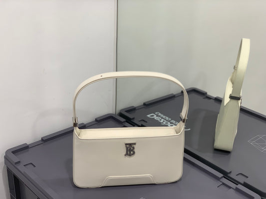巴B家-新款 Tb shoulder bag 腋下斜挎包 白色