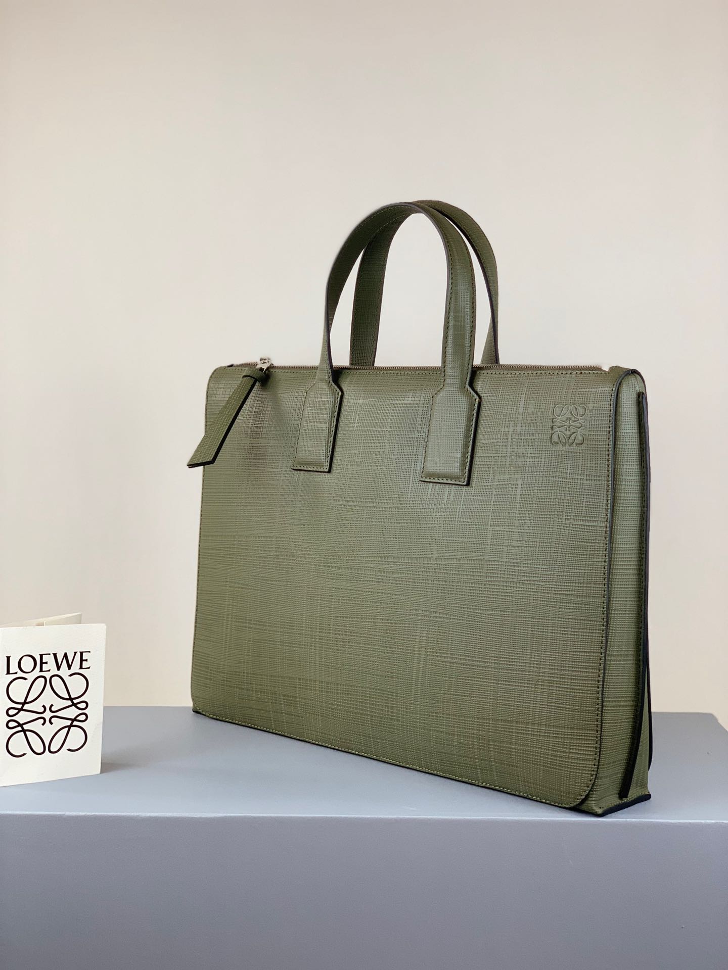 羅L威-Goya Simple Briefcase 男士公文包