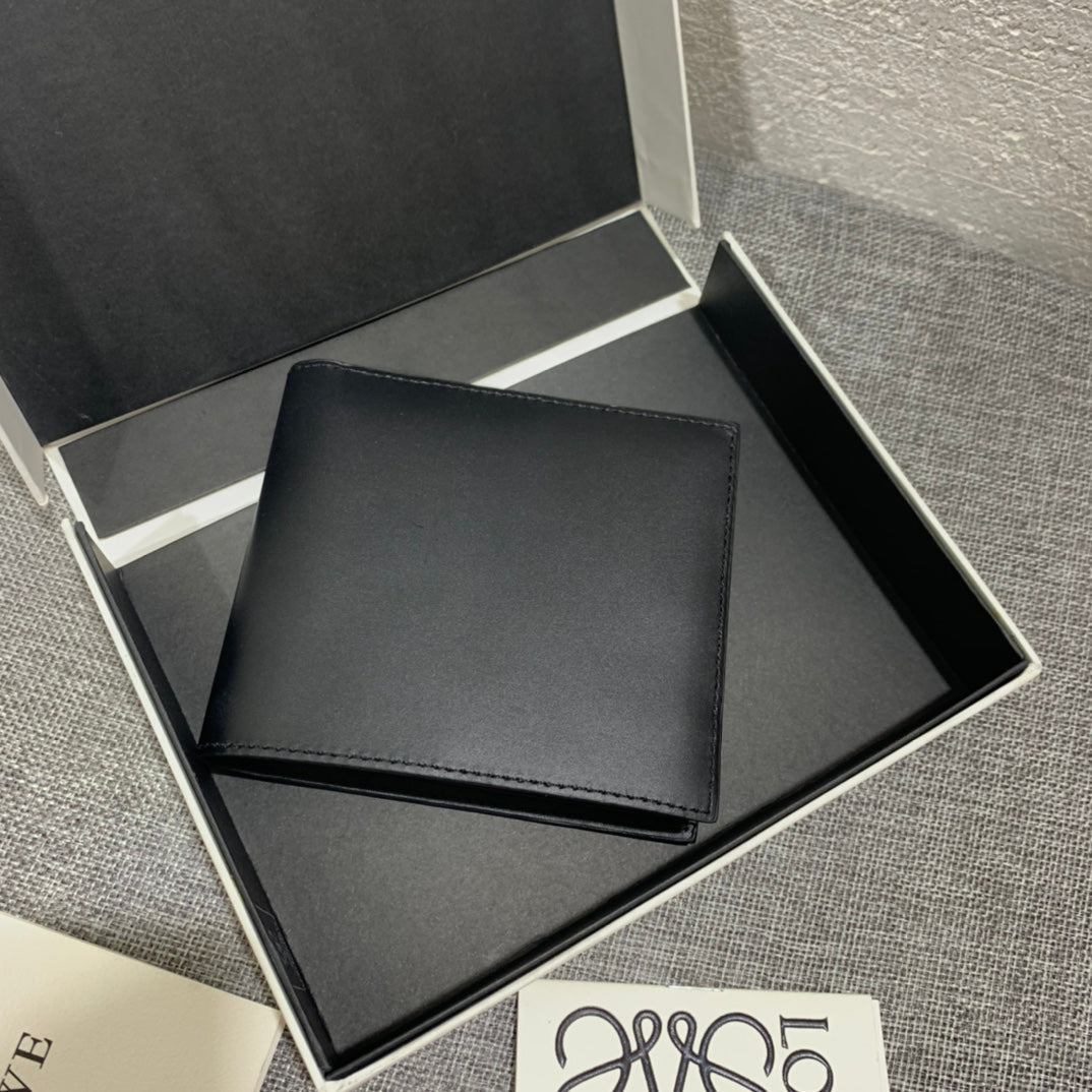 Loewe Brand Bifold Wallet 男款對折短夾