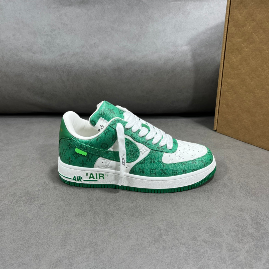 Lou- OFF-WHITE x Nike 三方聯名 板鞋 休閒鞋 綠色