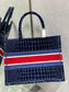 Dior Book Tote-小號36.5cm-鱷魚紋