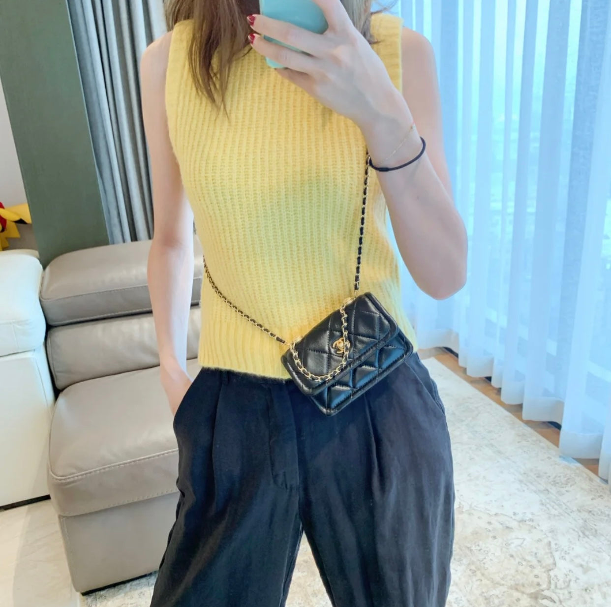 Chanel 金幣豆腐包