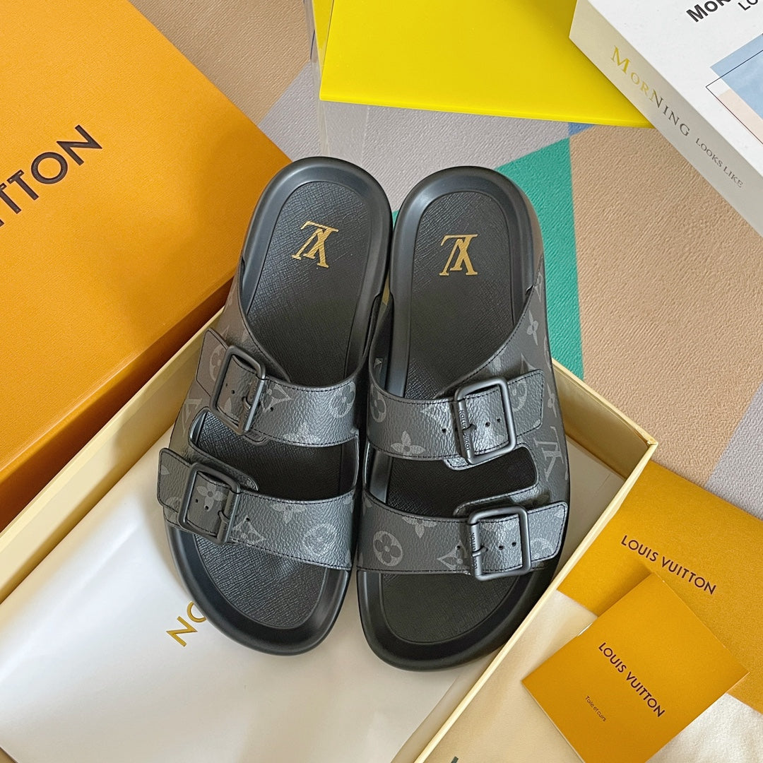 路L家-2023新款 Trainer系列 Monogram 老花灰色