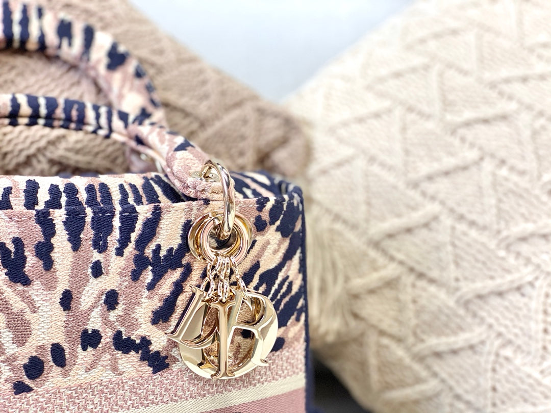 Dior Lady D-Lite手袋-24cm-萬花筒