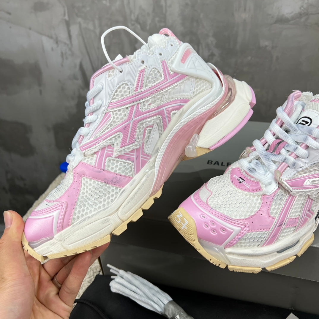 巴黎世-Runner運動鞋 男女同款 淡粉色