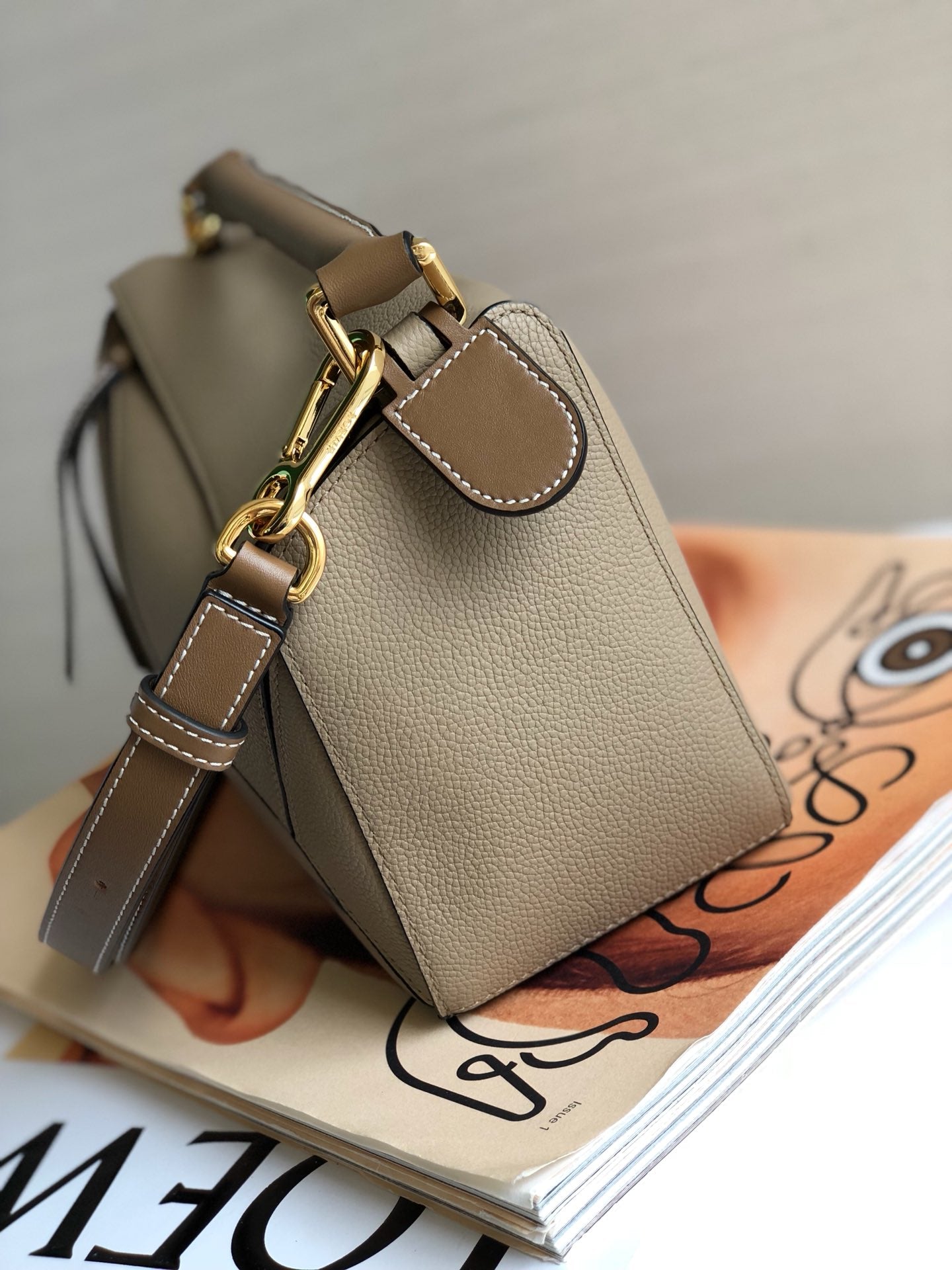 羅L威-Puzzle bag 小牛皮 小號