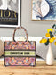 Dior Book Tote-小號36.5cm-多色花朵