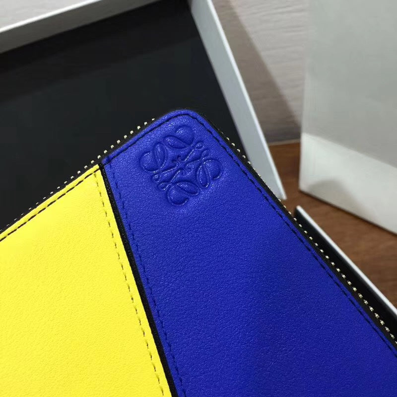 Loewe Puzzle系列 拉鍊短夾