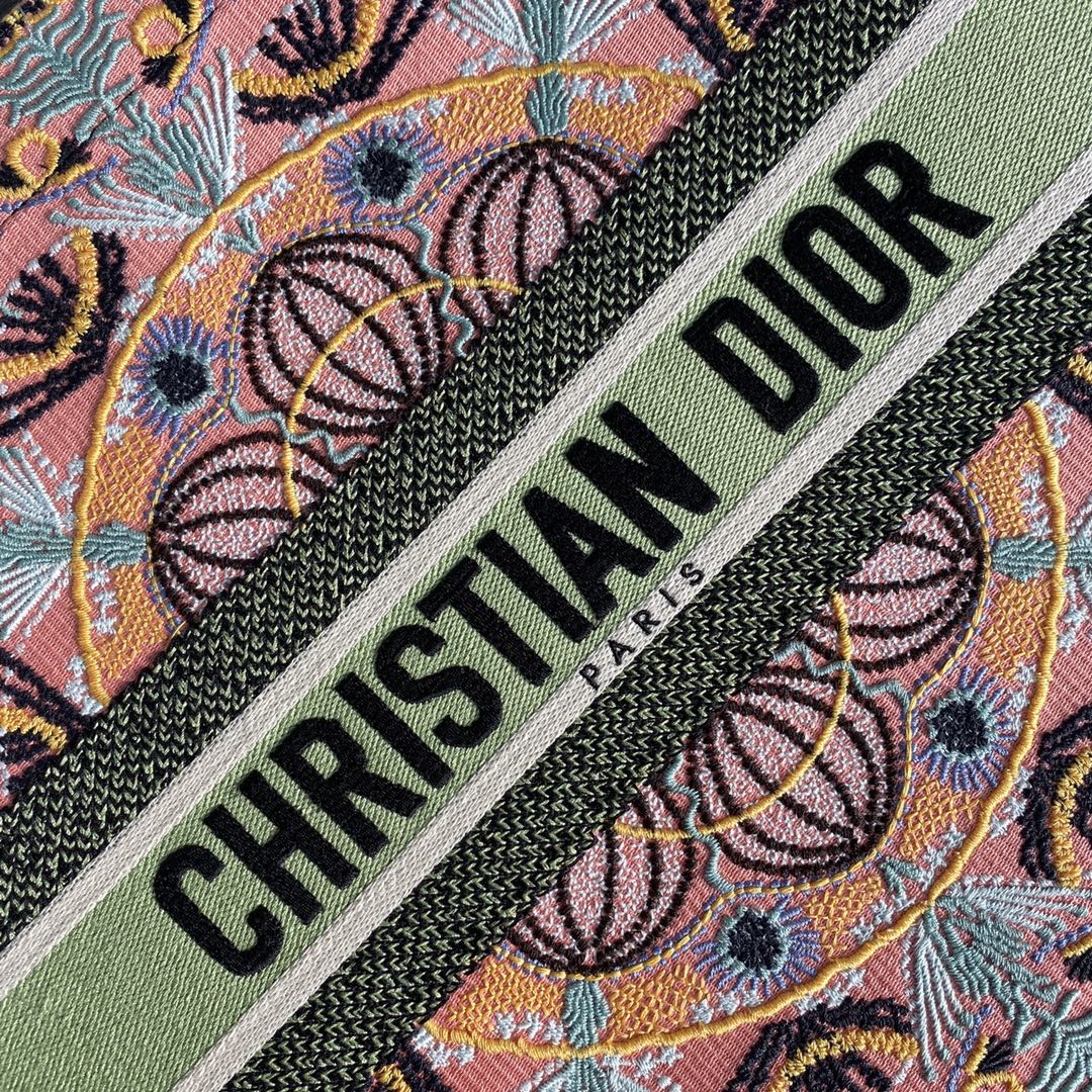 Dior Book Tote-大號41.5cm-多色花朵