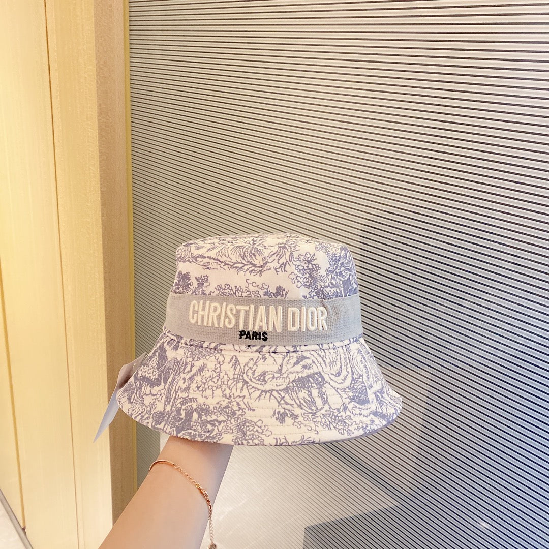 迪D家-刺繡叢林漁夫帽 3色