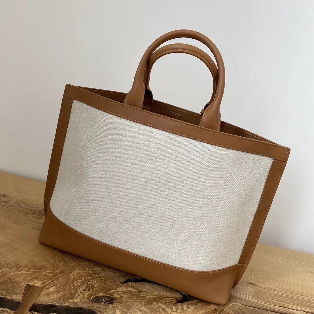 聖Y羅-SHOPPING Tote Bag 購物袋 棕色