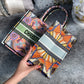 Dior Book Tote-小號36.5cm-多色花朵