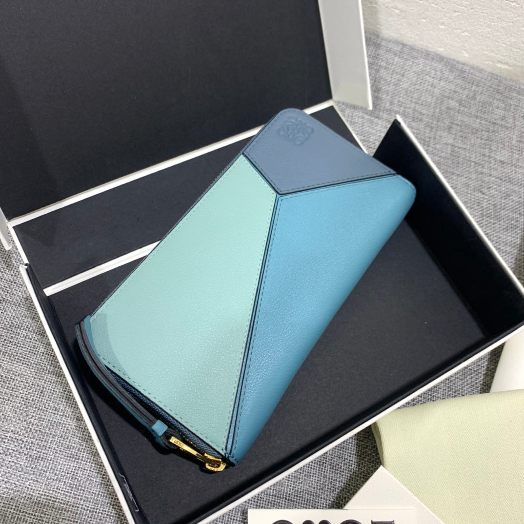 Loewe Puzzle zip around wallet 拉鍊長夾