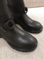 迪D家-中筒 皮靴 黑