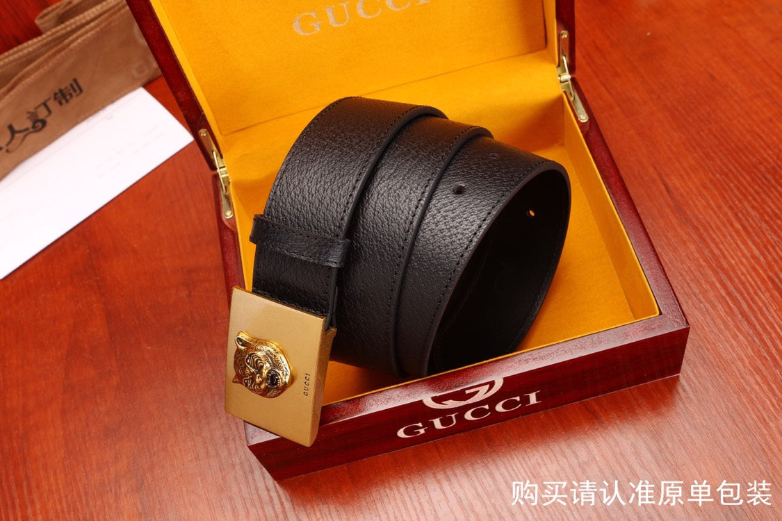 古G家-皮帶-3.8cm-男款