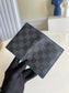 LV N64432 Damier Graphite 帆布短夾卡包 男款