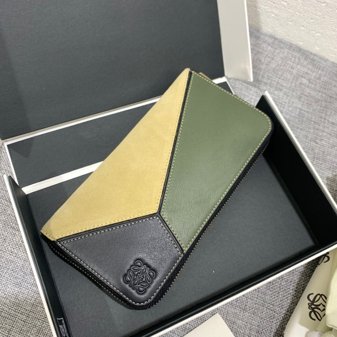 Loewe Puzzle zip around wallet 拉鍊長夾