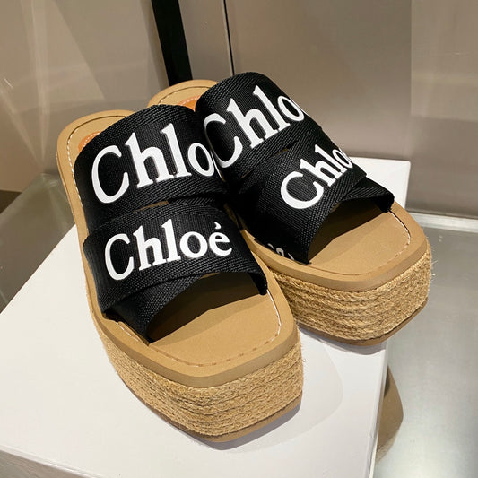 克羅C- Woody Wedge Mule 厚底拖鞋（尺碼35-39，40、41訂製）