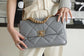 Chanel 19Bag-中號灰色