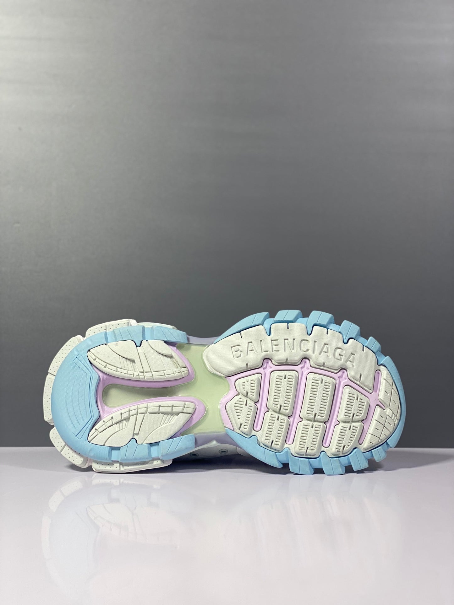 巴黎世-情侶款-3.0 半拖 Sneaker Tess s.Gomma MAILLE WHITEORANGE